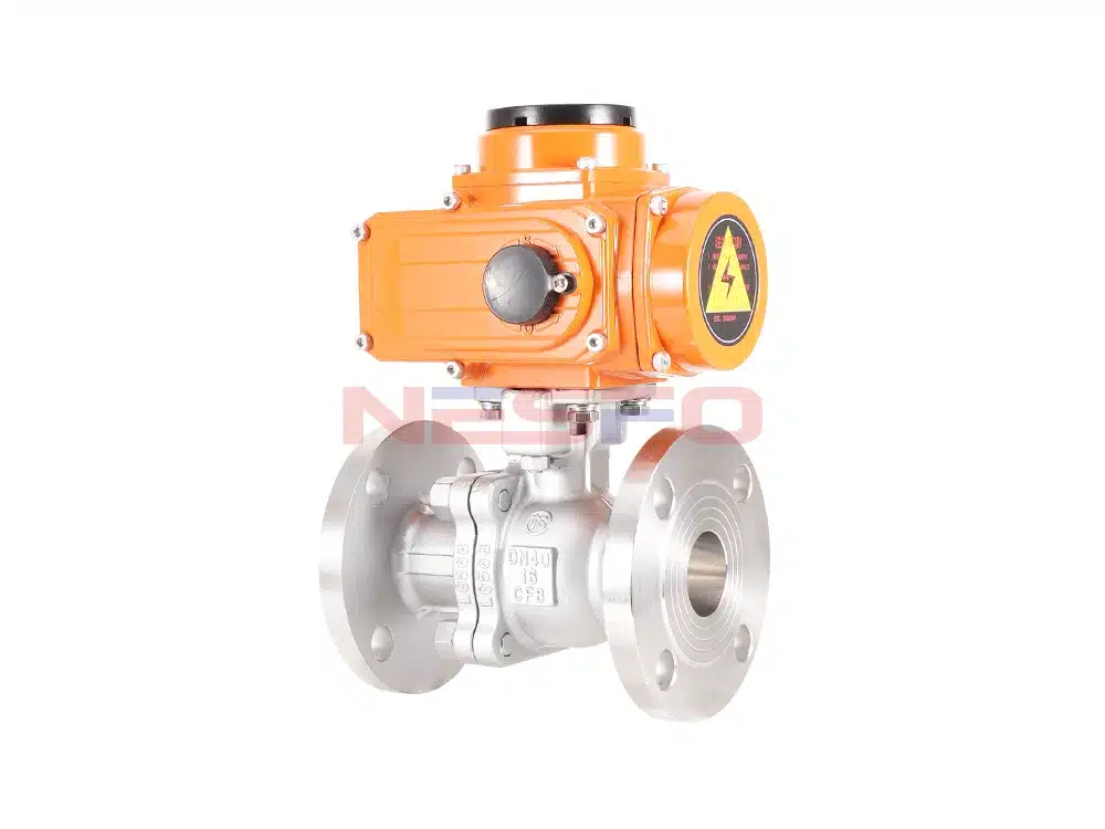 304 нержавеющая сталь электрическая высокая платформа фланцевый шаровой кран GQ941F-16P