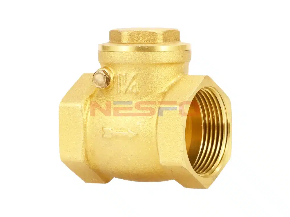 Латунный горизонтальный обратный клапан H14W-16T