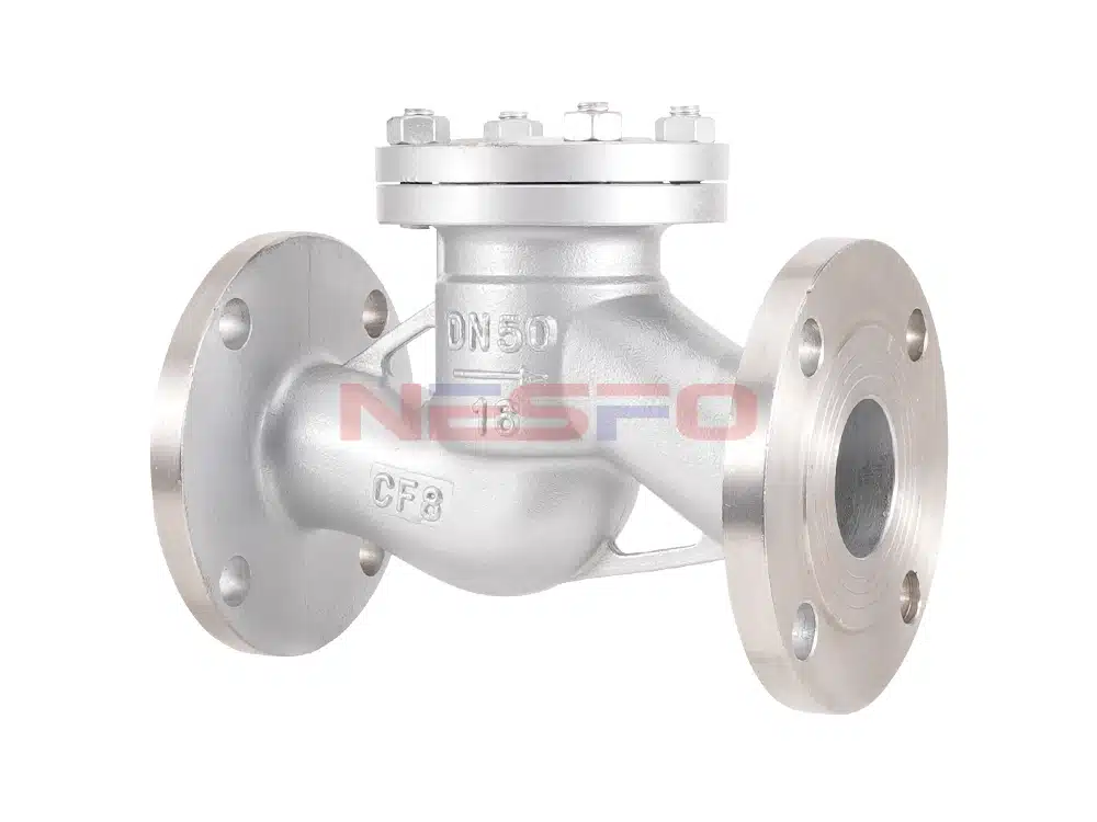 304 katup pengangkat baja tahan karat H41W-16P