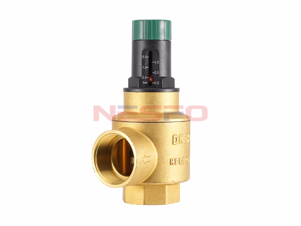 Brass Visible-Adjustment Differential Pressure Bypass Valve ADP Series