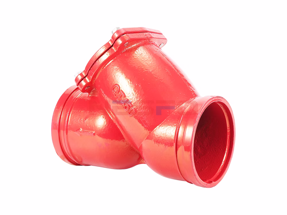 Ductile Iron Grooved Y-Strainer GL81H-16Q