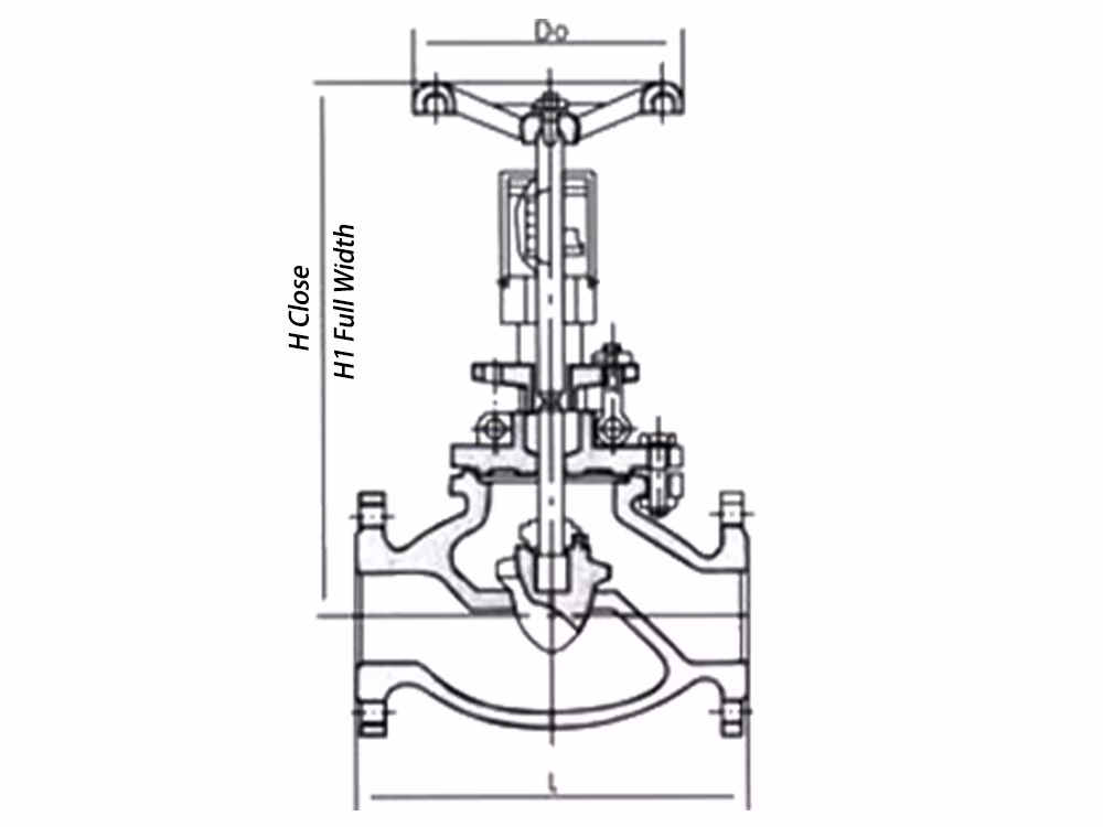 Cast Iron Manual Regulating Valve T40F-16