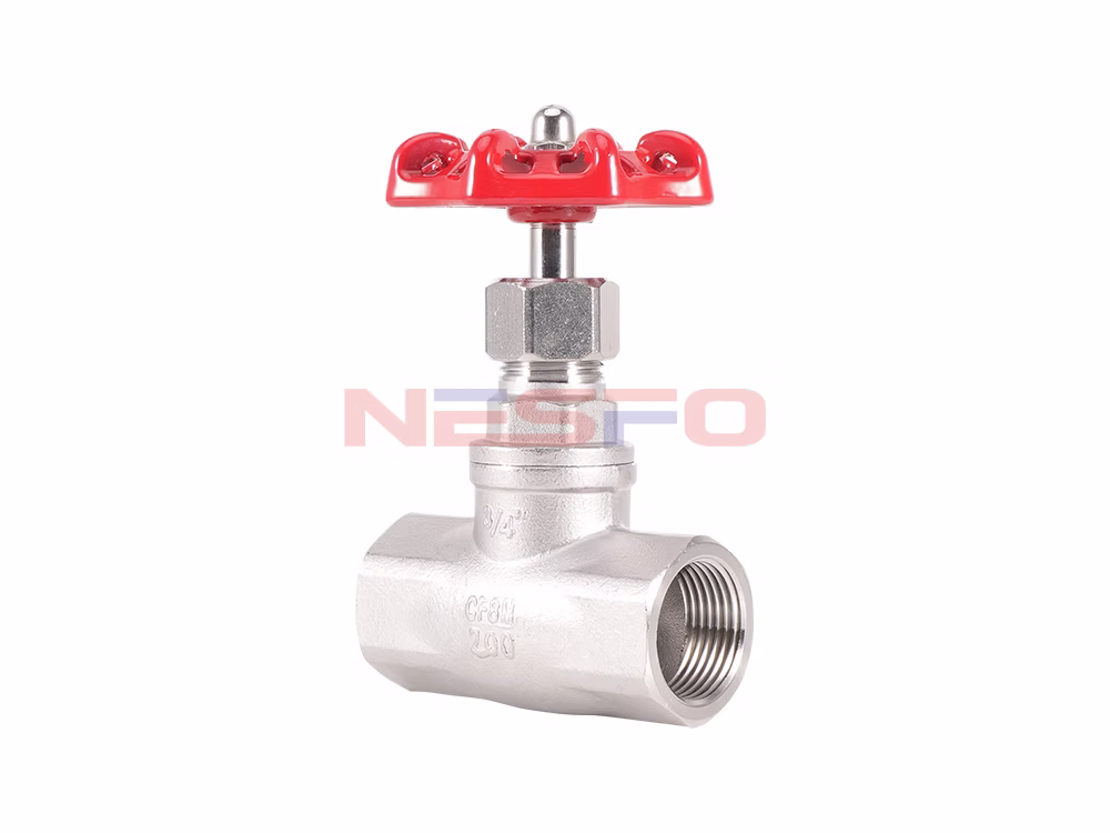 304 Stainless Steel Female‑Threaded Globe Valve J11W-16P