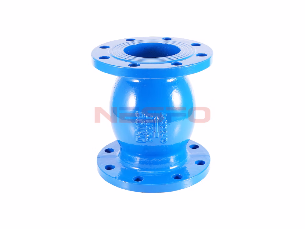 Ductile Iron Vertical Ball Check Valve HQ44X-16Q