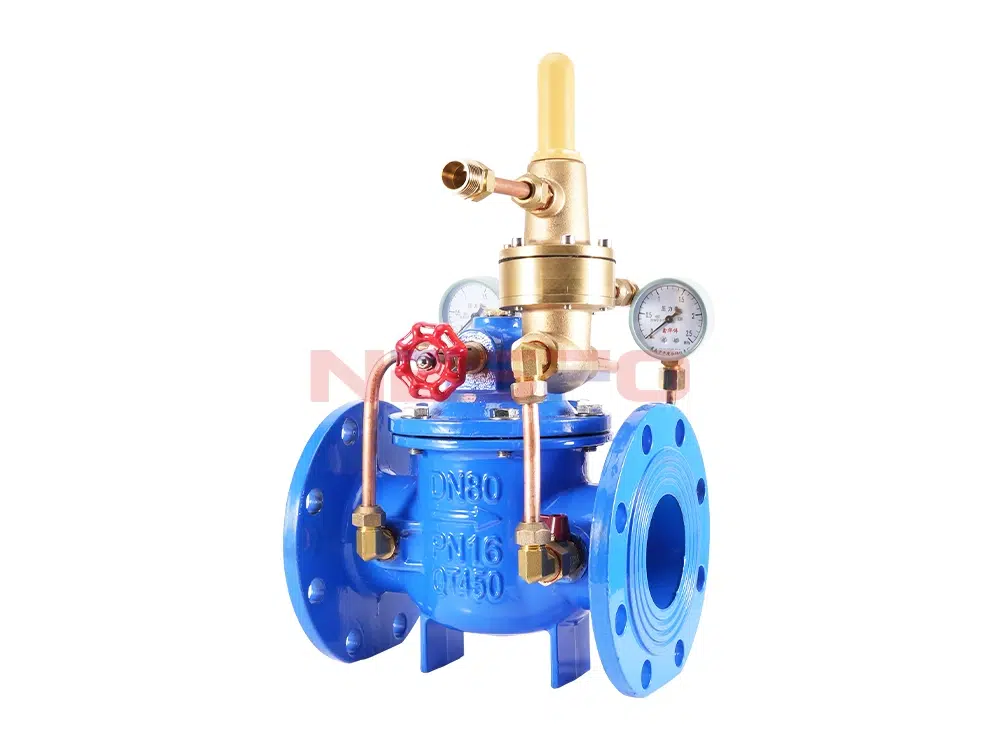 Van bypass chênh lệch áp suất bằng gang cầu 800X-16Q