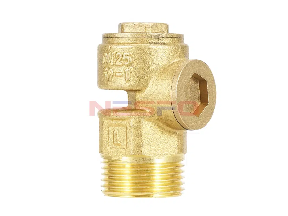 Латунный мужской клапан вакуумного прерывателя AAV-16T
