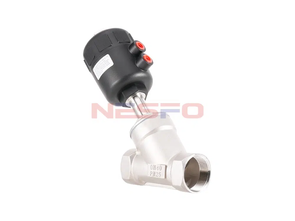 304 нержавеющая сталь проволока кнопка пневматический угол седло клапан J615F-16P