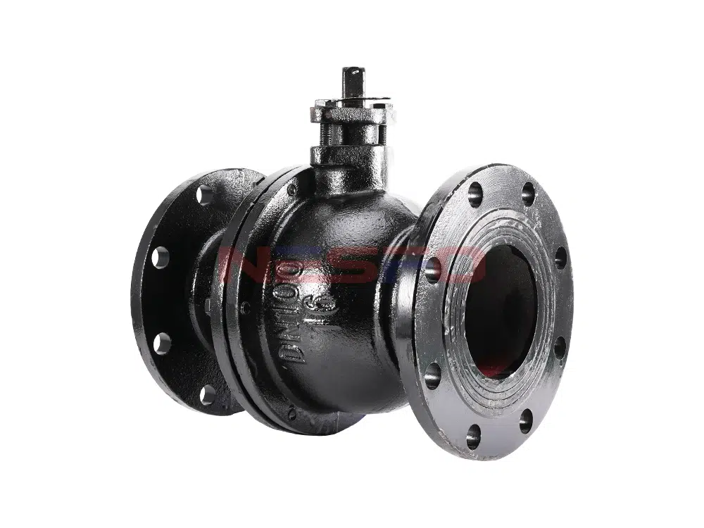 วาล์วบอลเหล็กหล่อแบบหน้าแปลน รุ่น Q41F-16