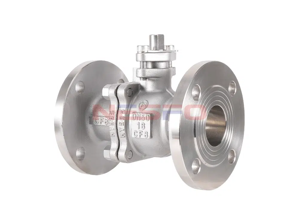 วาล์วบอลแบบหน้าแปลนสแตนเลสสตีล 304 Q41F-16P