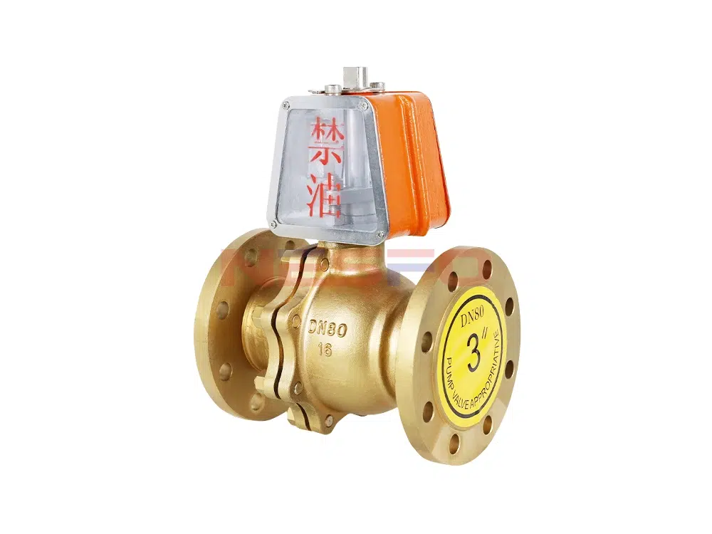 Van bi chuyên dụng cho khí oxy bằng đồng thau silic QY41F-16T