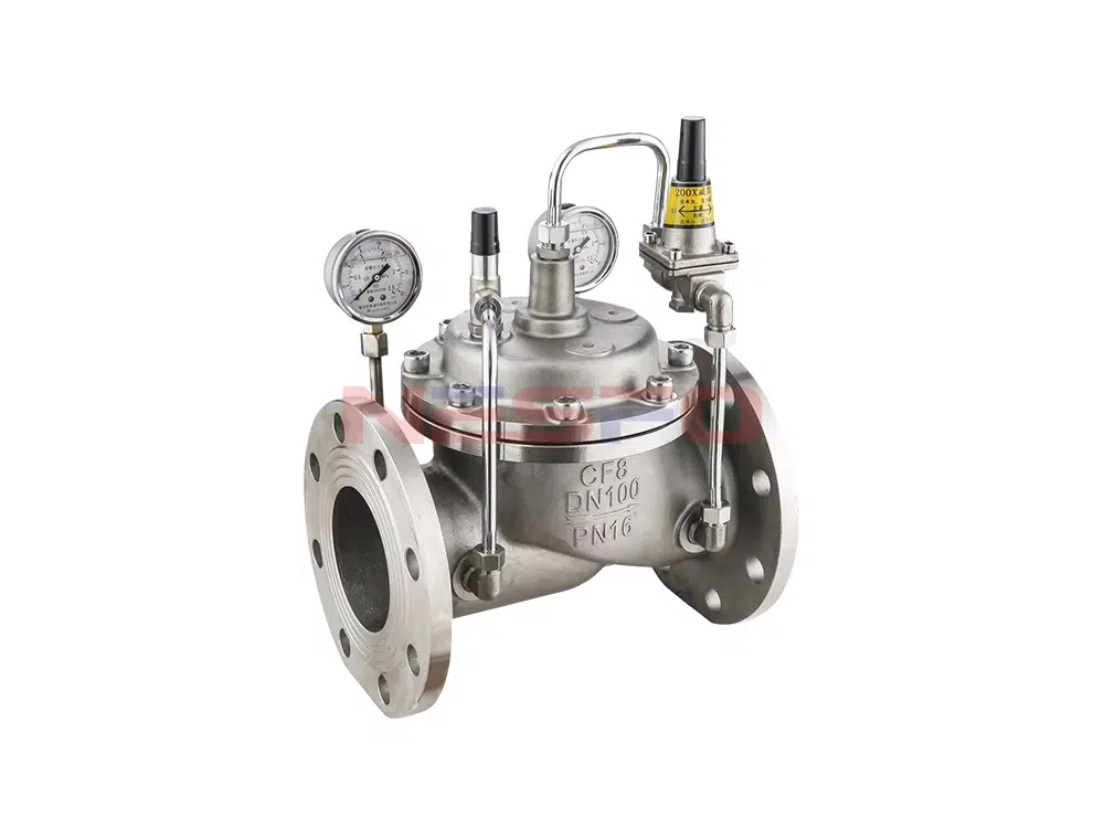 304不锈钢先导式减压阀 200X-16P