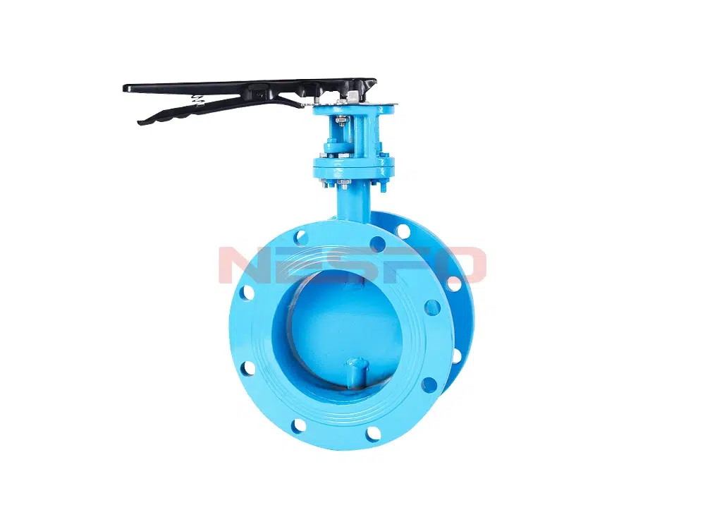 铸钢法兰通风蝶阀 D41W-1C