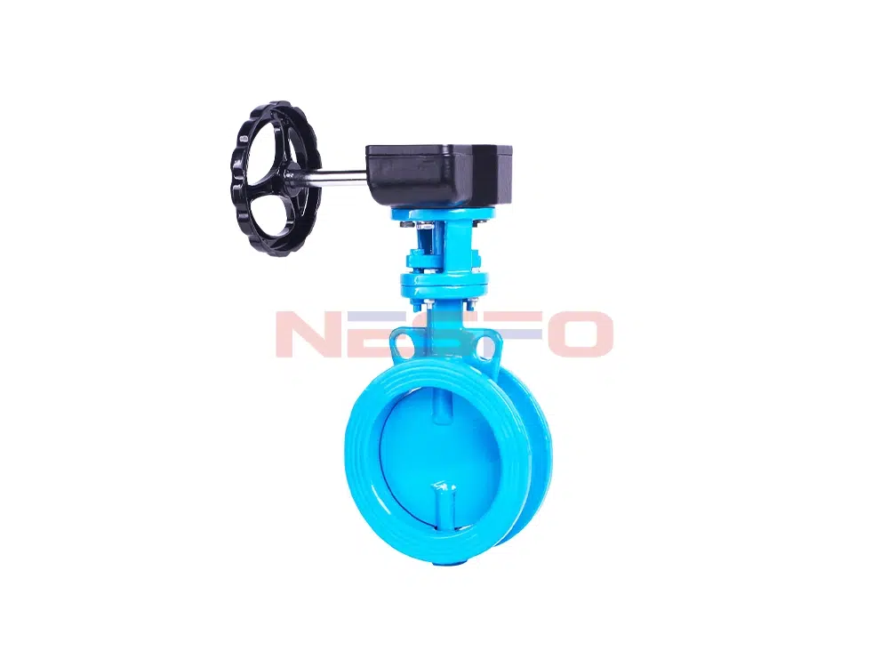 铸钢涡轮对夹通风蝶阀 D371W-1C