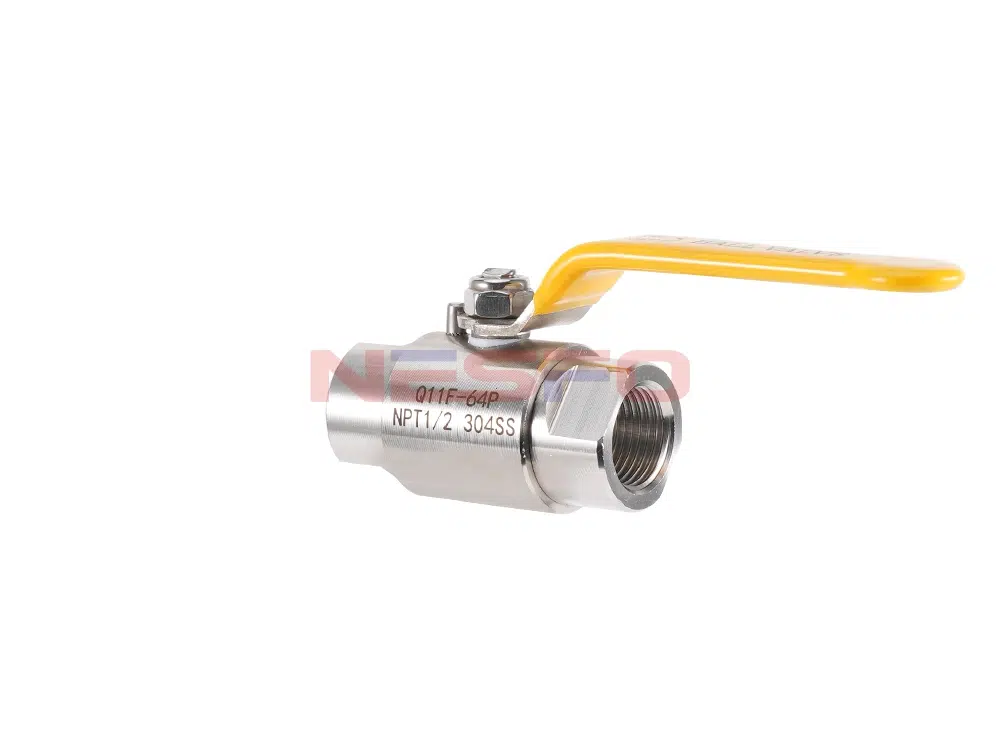 304不锈钢丝扣气源球阀 Q11F-64P