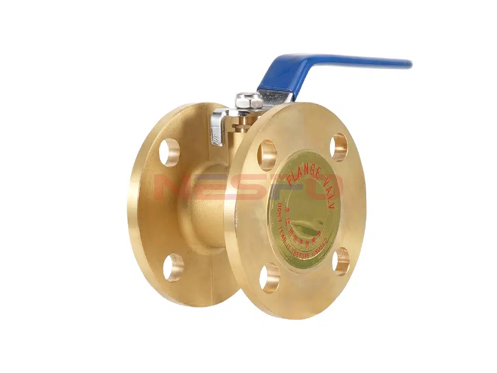 黄铜一体式法兰球阀 Q41F-16T