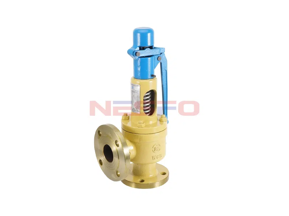 Van an toàn kiểu lò xo mở nhẹ bằng cờ lê thép đúc A47H-16C