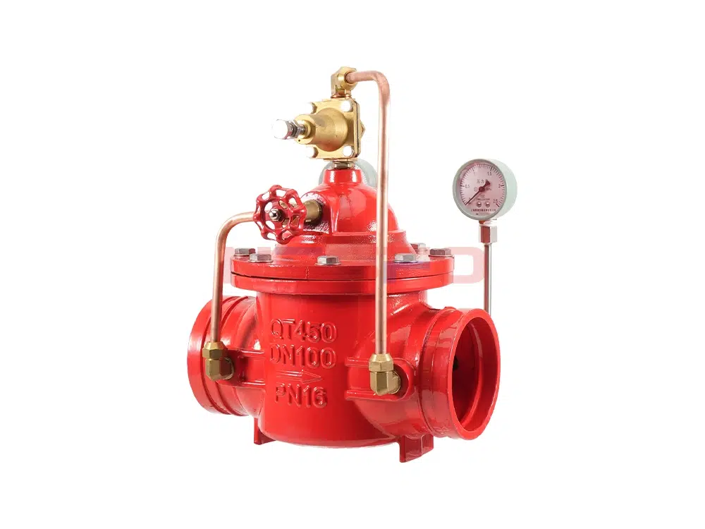 球墨铸铁沟槽先导式减压阀 G200X-16Q