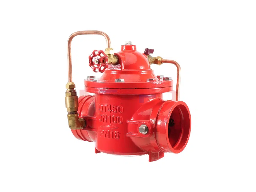 球墨铸铁沟槽缓闭式止回阀 G300X-16Q