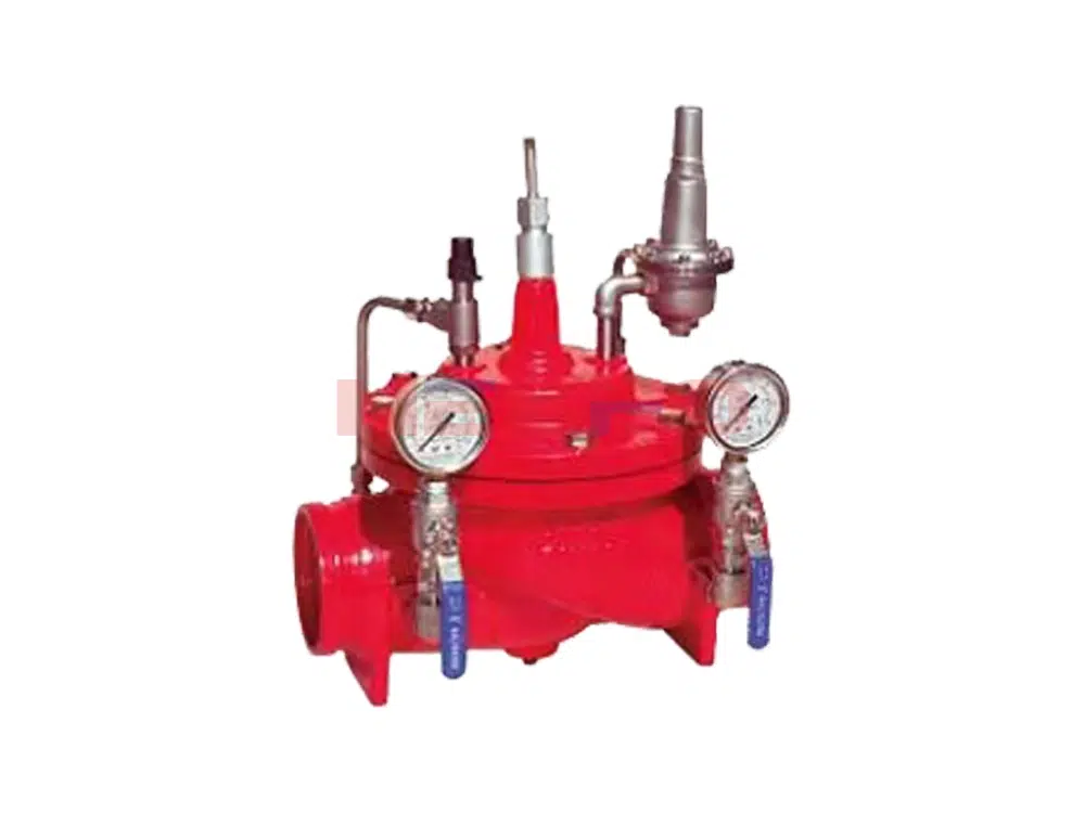 球墨铸铁沟槽流量控制阀 G400X-16Q