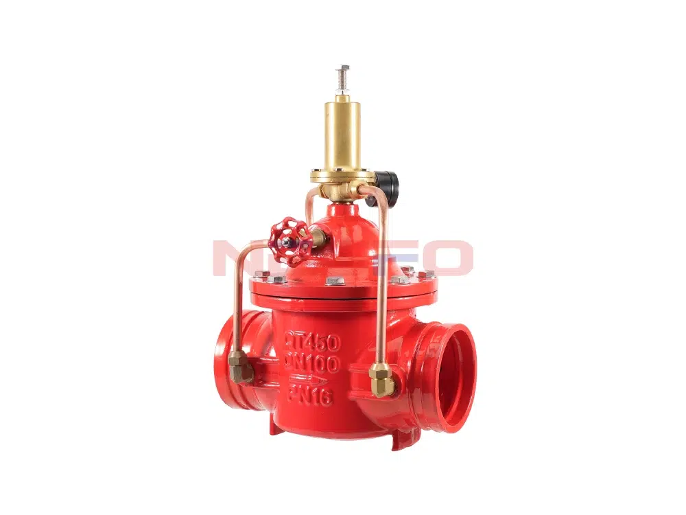 球墨铸铁沟槽持压泄压阀 G500X-16Q