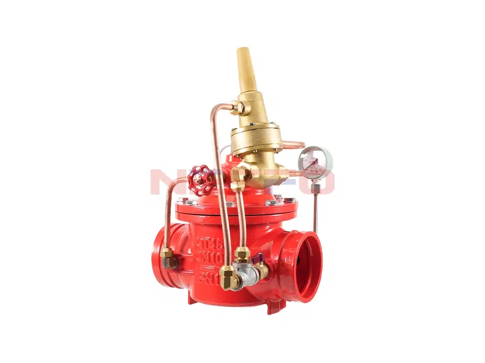 球墨铸铁沟槽压差旁通阀 G800X-16Q