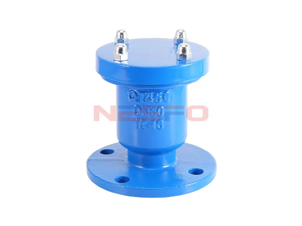 Sfero döküm tek portlu flanşlı egzoz valfi P41X-16Q