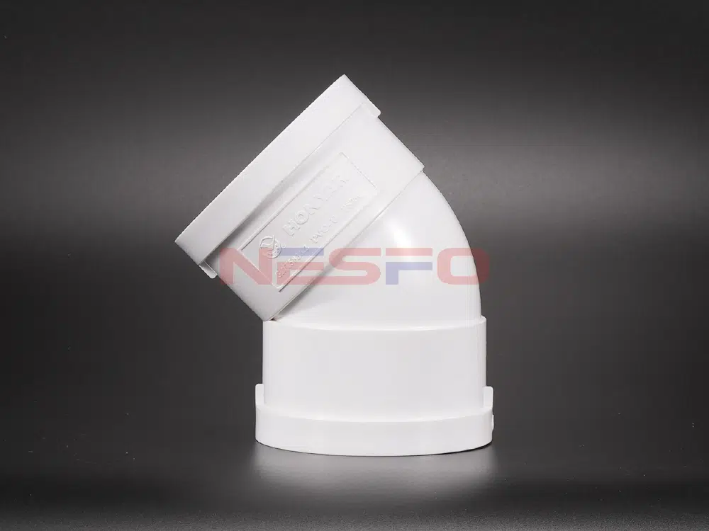 PVC-U排水管45°弯头