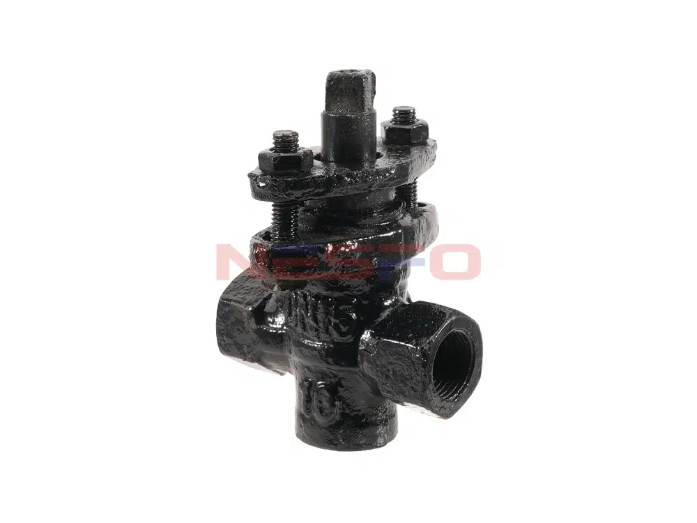 铸铁内螺纹二通旋塞阀 X13W-10