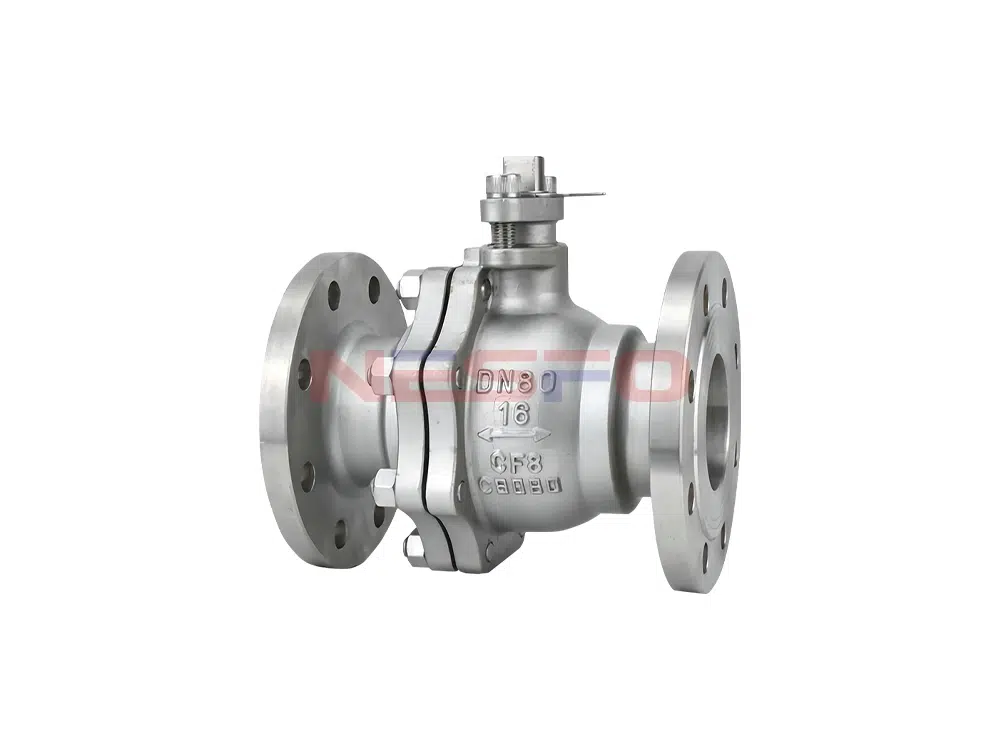 304不锈钢硬密封法兰球阀 Q41H-16P