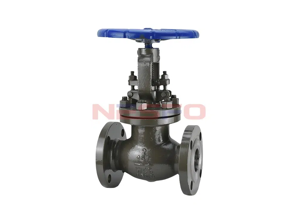 铸钢美标法兰截止阀 J41H-150LBC