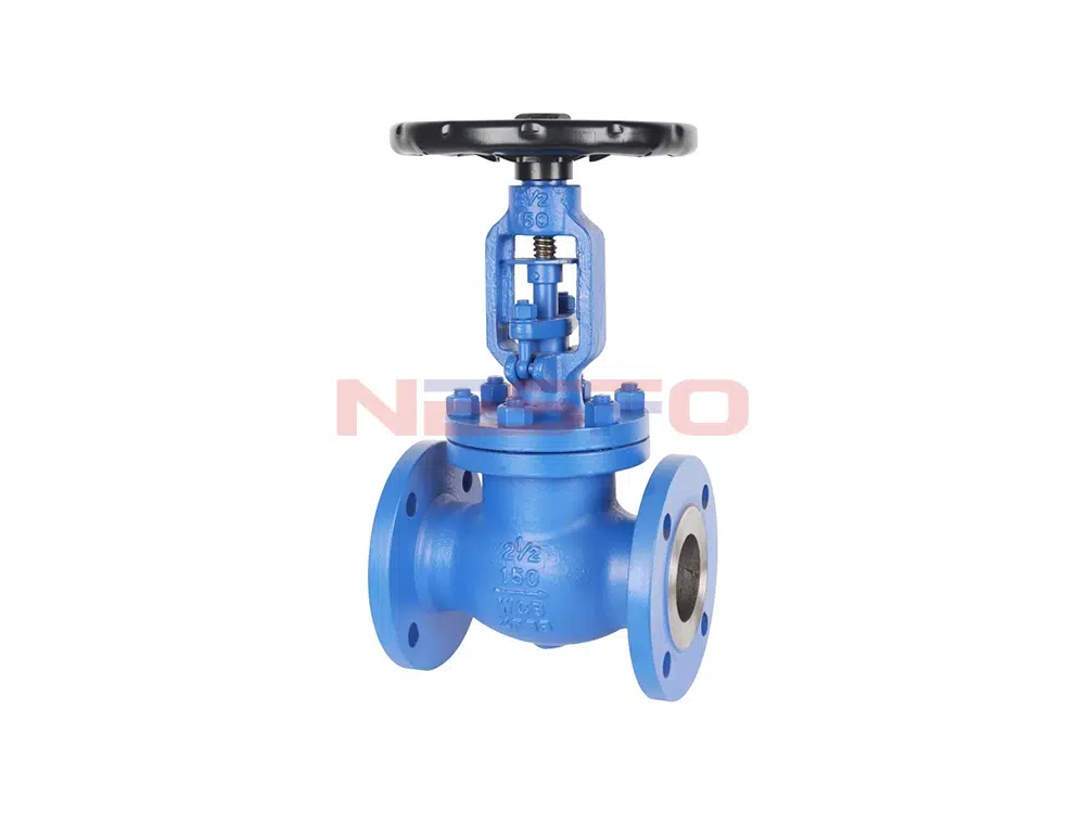 铸钢美标波纹管截止阀 WJ41H-150LBC