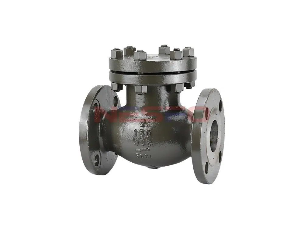 铸钢美标旋启式止回阀 H44H-150LBC