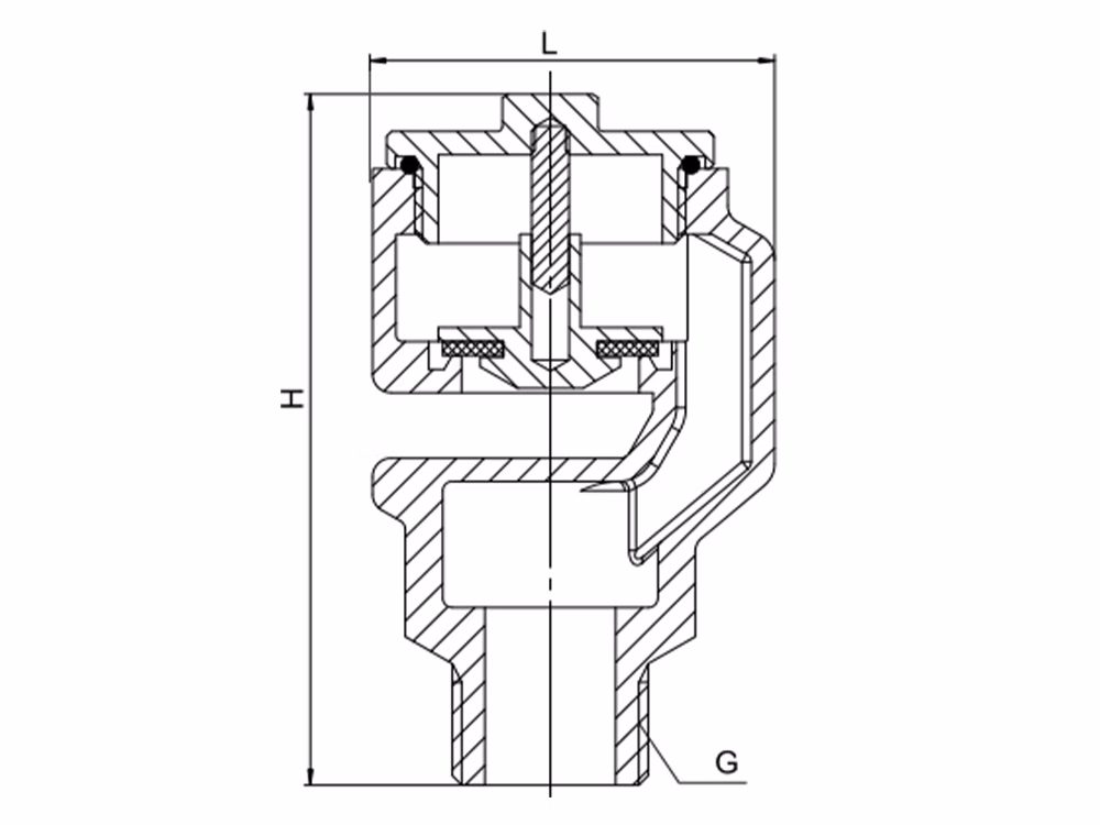 304 Stainless Steel Vacuum Relief Valve AAV-16P
