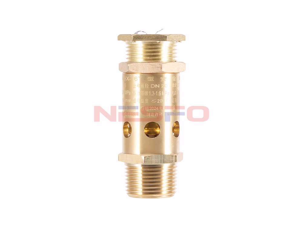 Brass Air Compressor Safety Valve A28X-16T