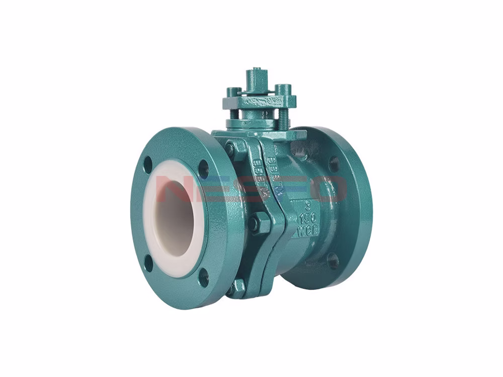 Cast Steel ANSI PTFE Lined Ball Valve Q41F46-150LBC