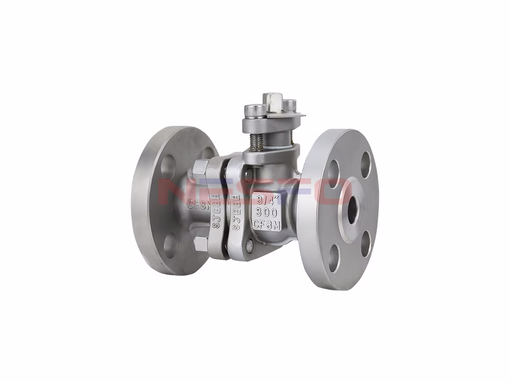 304 Stainless Steel ANSI Flanged Ball Valve Q41F-150LBP