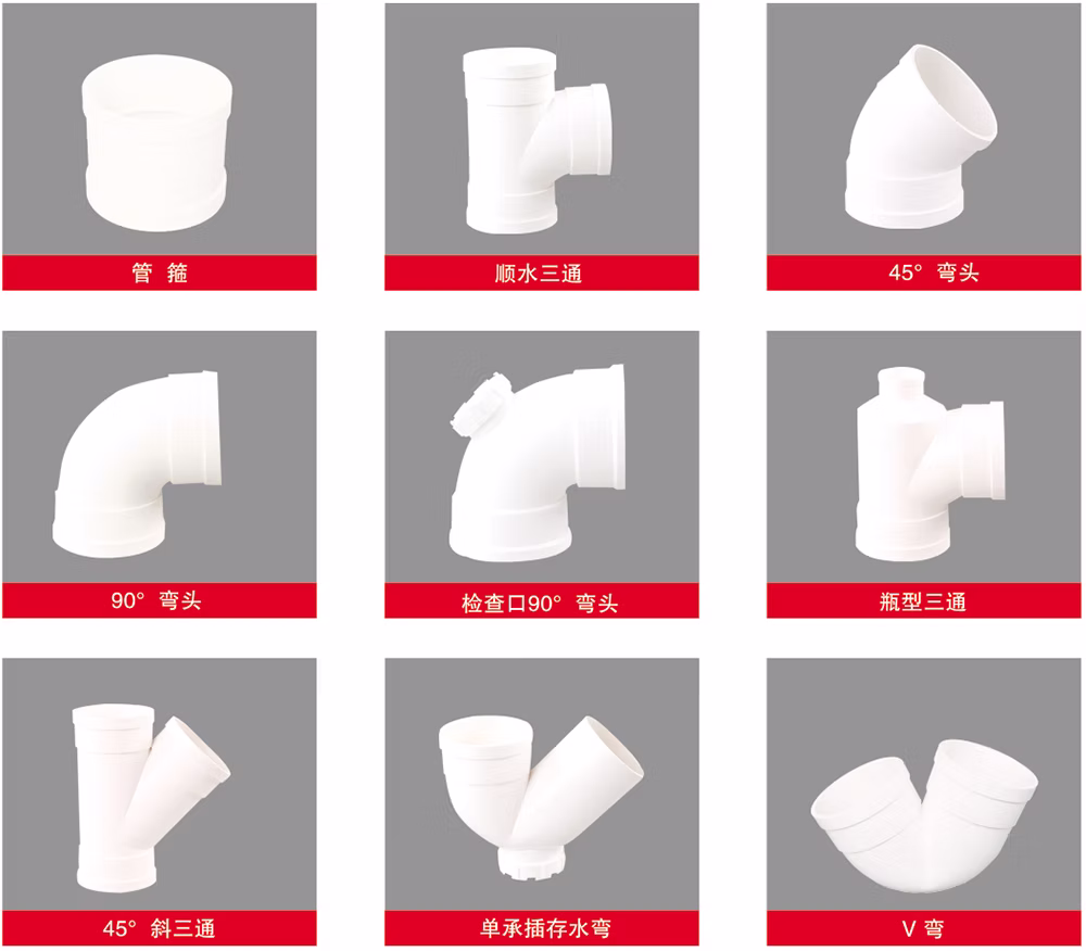 PVC-U排水管等径三通