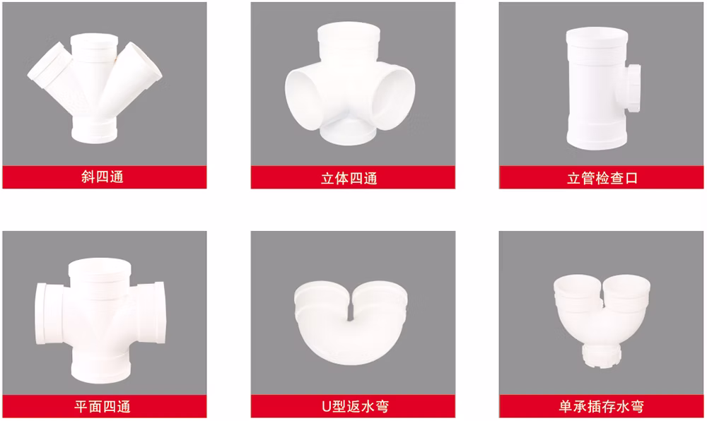 PVC-U排水管等径三通